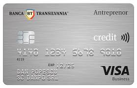 Vezi cum să aplici pentru cardul de credit VISA Business Banca Transilvania 